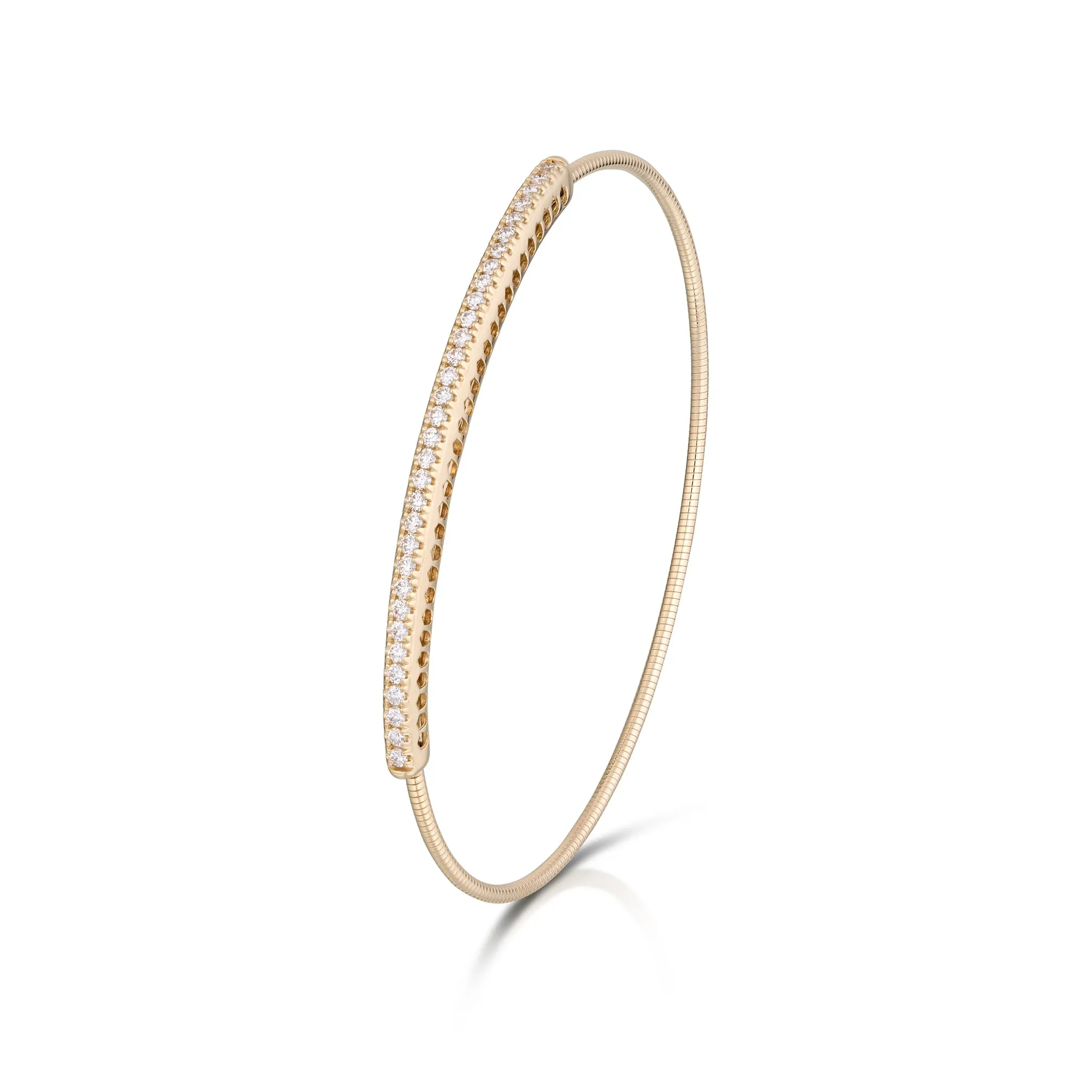 0.60 Carat Diamond Bangle Bracelet