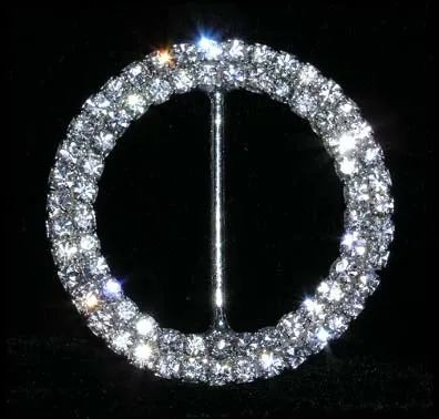 #14580 - 2 Row 1.75" Round Buckle