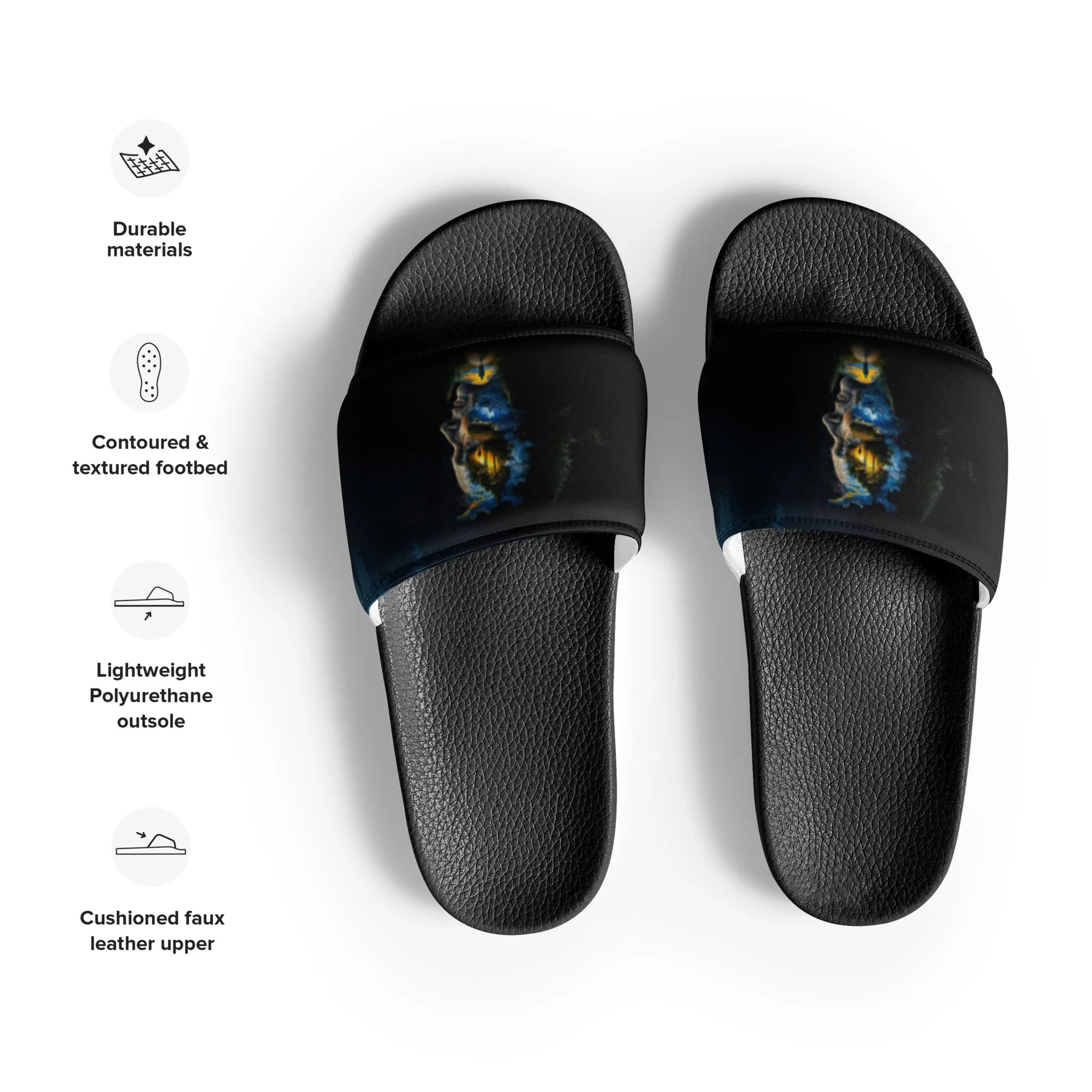 A Golden’s Grace 1st Edition: Forest Reflections Women's slides