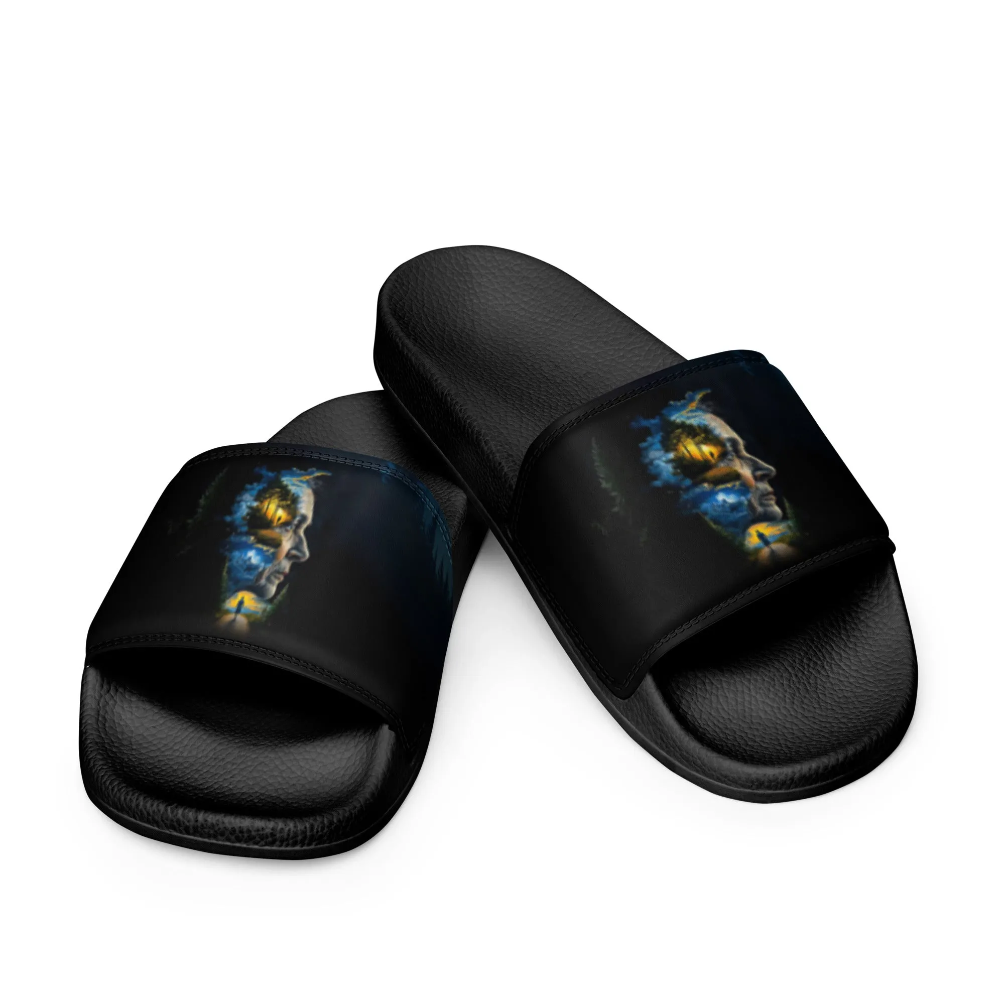 A Golden’s Grace 1st Edition: Forest Reflections Women's slides