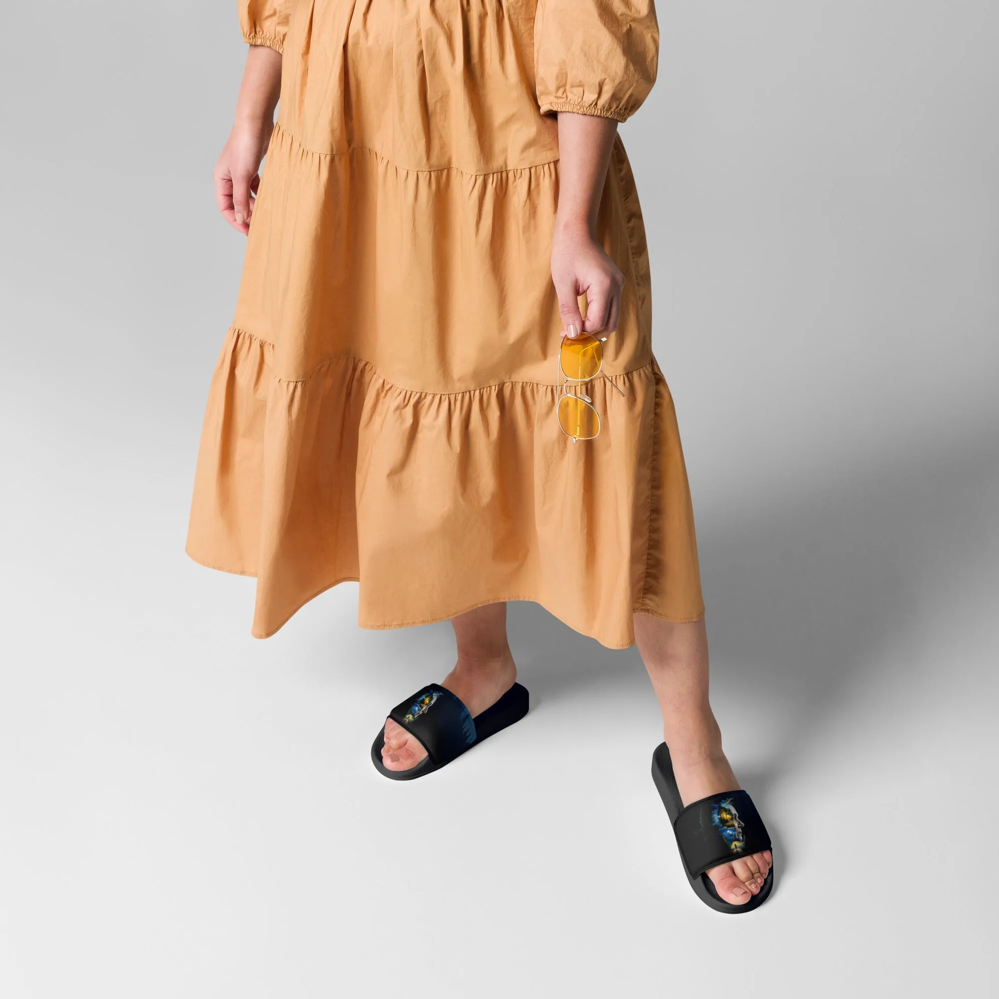 A Golden’s Grace 1st Edition: Forest Reflections Women's slides