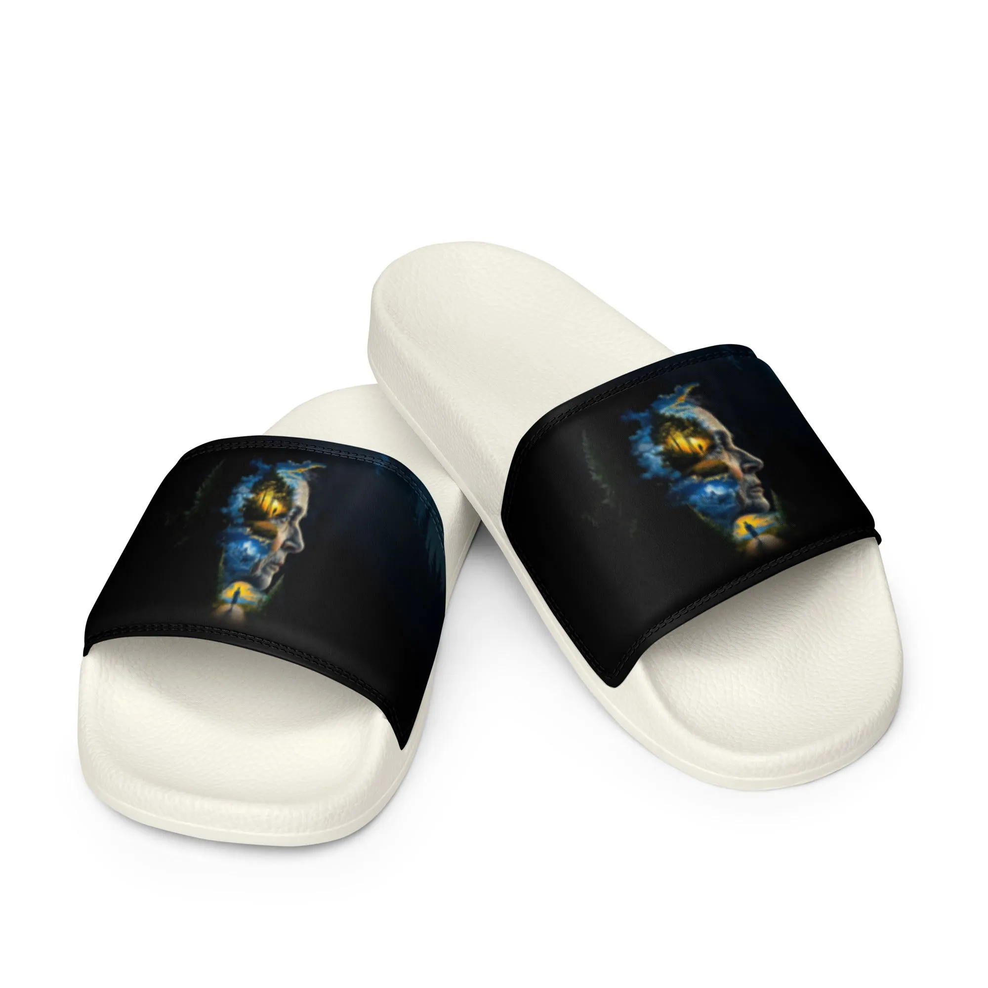 A Golden’s Grace 1st Edition: Forest Reflections Women's slides