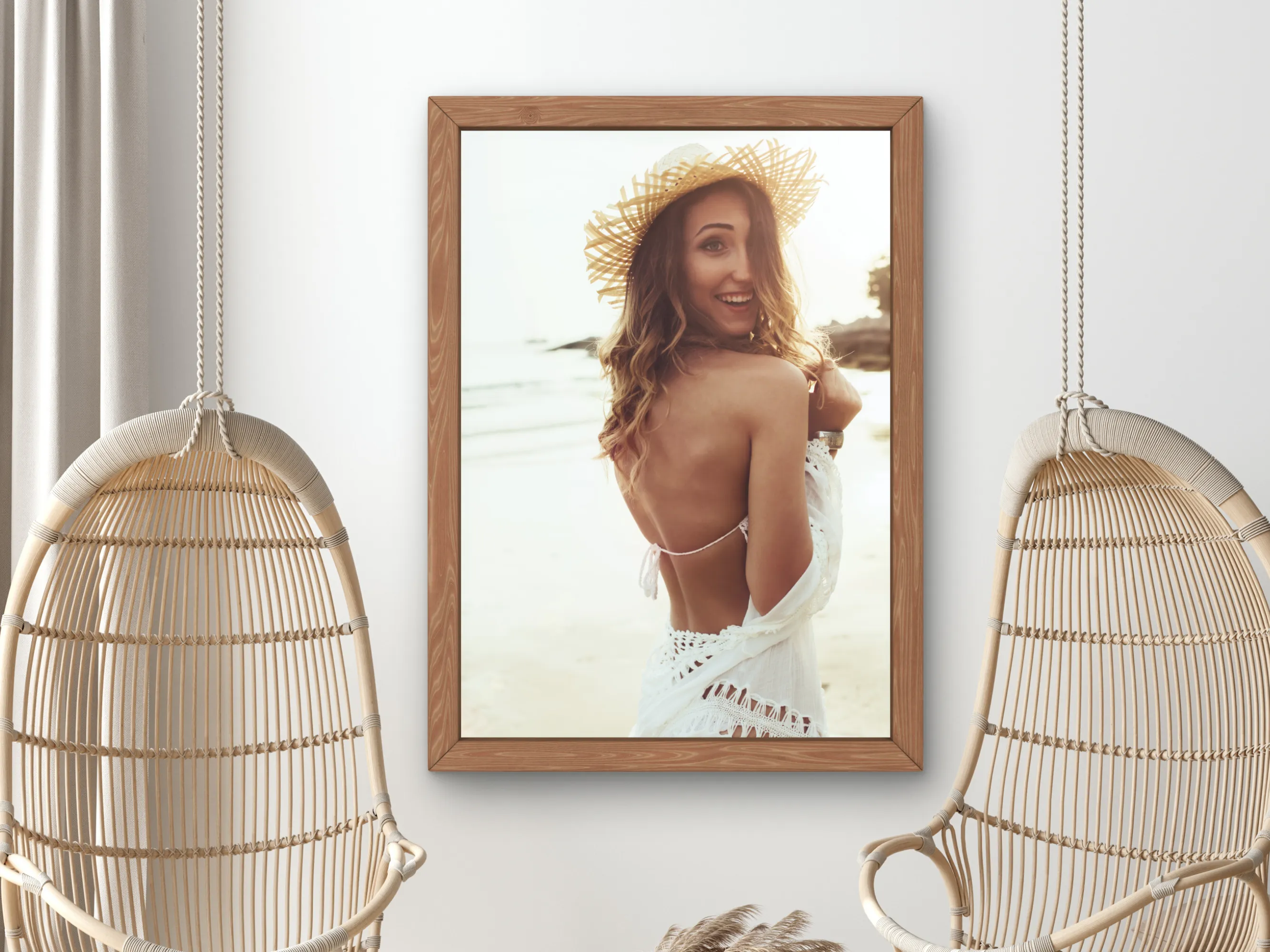 Beachside Boho Photography Printable Bohemian Wall Art