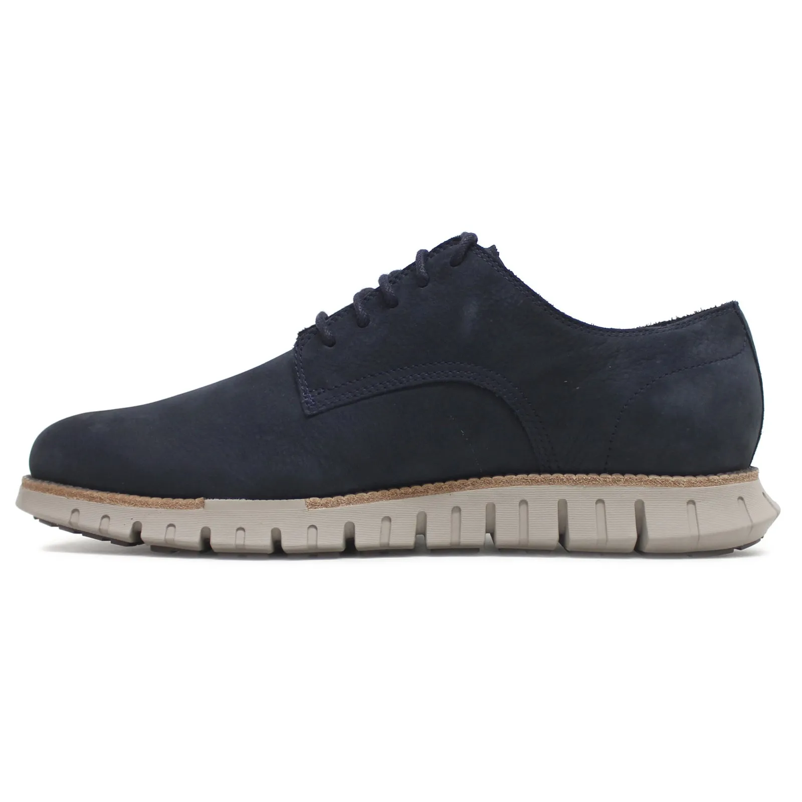 Cole Haan Zerogrand Remastered Plain Toe Nubuck Men's Lace Up Shoes - UK 10 - US 11 Men - EU 44
