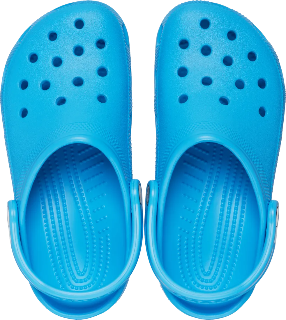 Crocs Classic Clogs Roomy Fit Sandal Clog Sandals Slides Waterproof - Blue Venetien