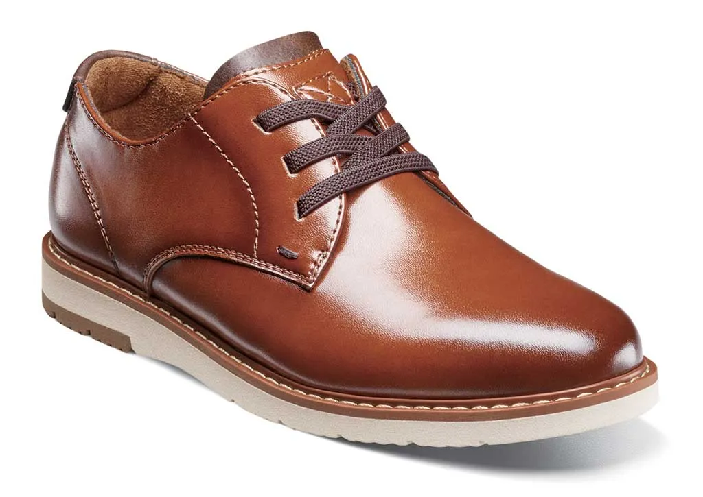 Florsheim Kids Vibe Jr. Plain Toe Oxford Cognac