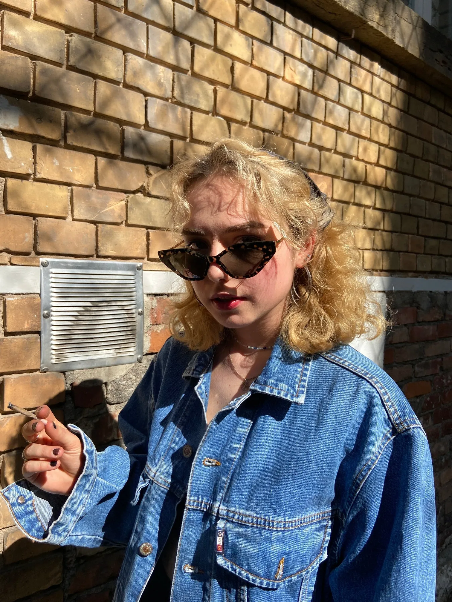 Mykita Sunglasses leo gold flexible