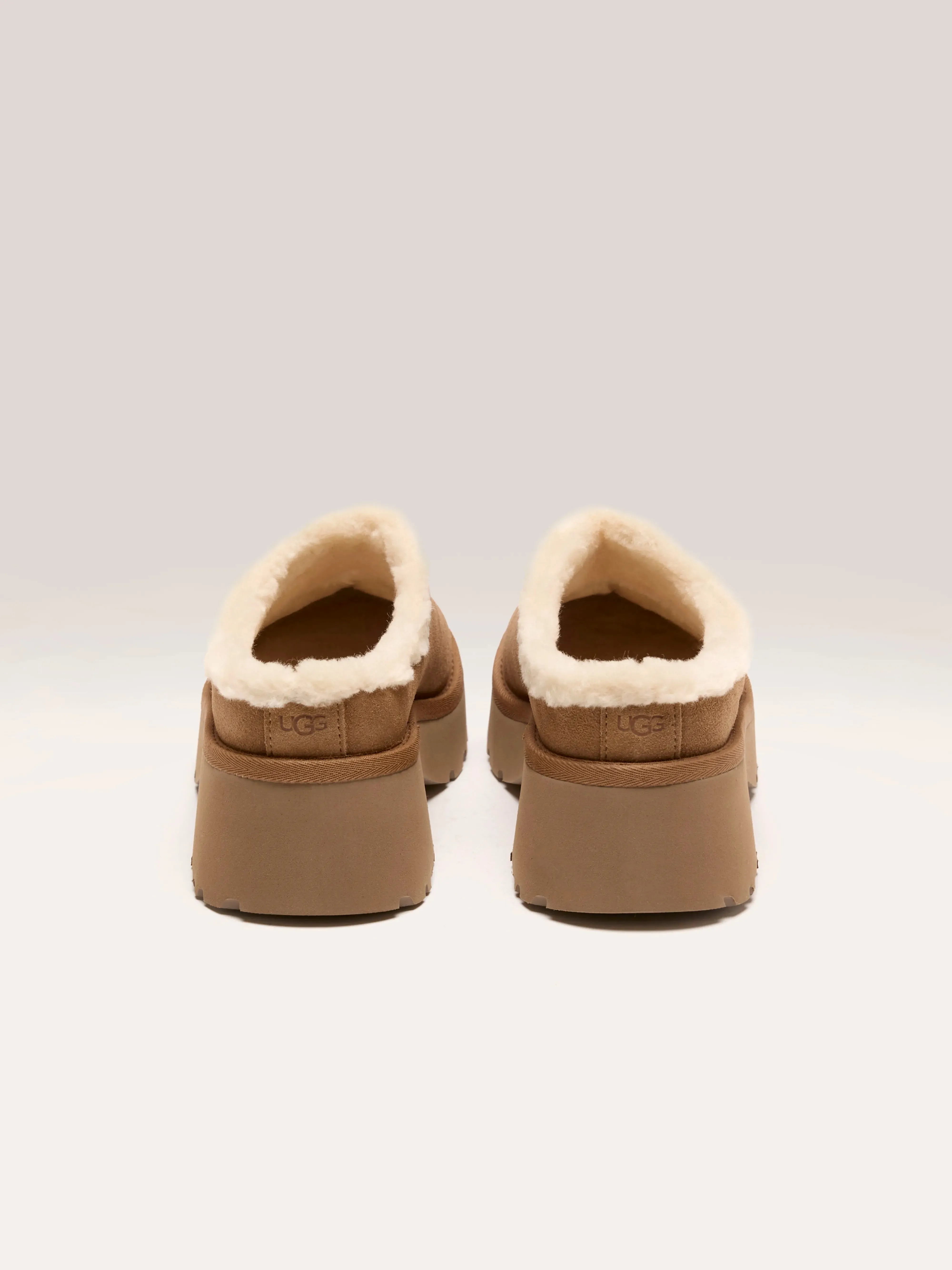 New Heights Cozy Clogs For Women (242 / W / CHESTNUT)